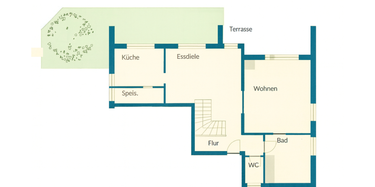 Grundriss Erdgeschoss