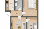 3-Zimmer-Wohnung in Ulm-Söflingen – Ideal für Kapitalanleger - Erdgeschoßwohnung Ulm Söflingen | Angebot:26904915