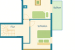 Wohnen auf zwei Etagen mit großzügigen Garten - Etagenwohnung Ulm / Gögglingen Gögglingen | Angebot:26489182